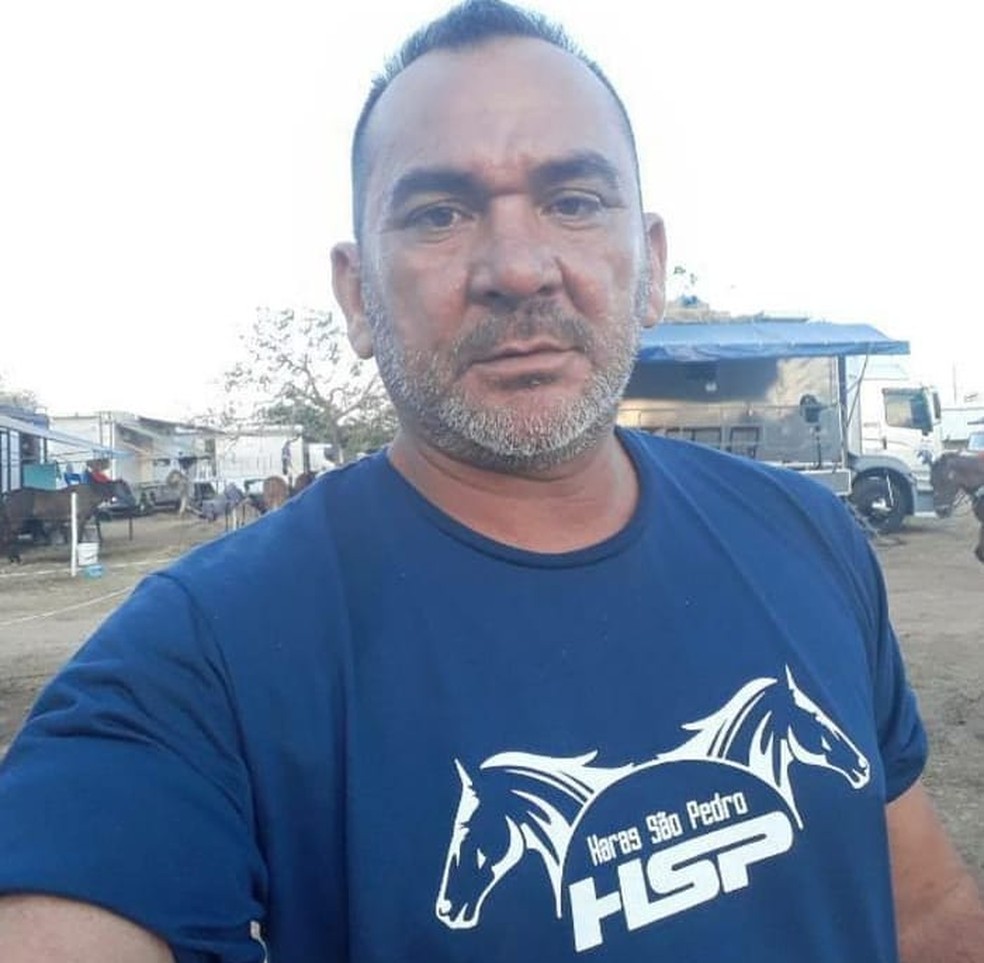 Identificado como 'sargento Marinho', policial foi morto a tiros no bairro Maranhão Novo, em Imperatriz — Foto: Arquivo Pessoal