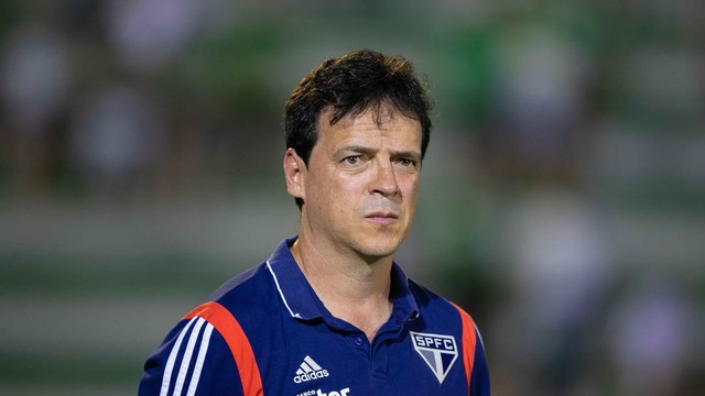 Fernando Diniz em Chapecoense x São Paulo