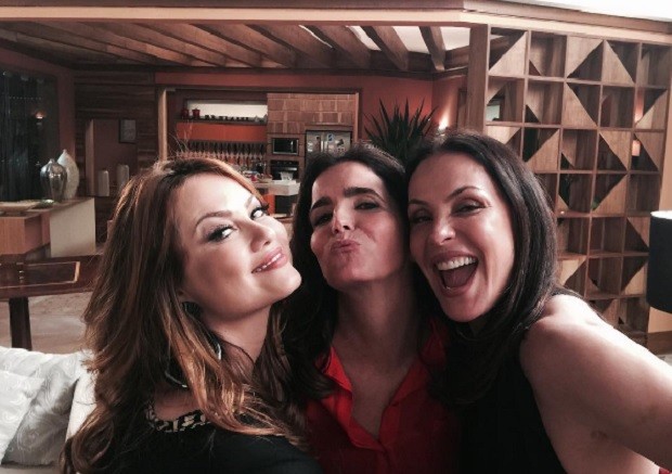 Carolina Ferraz, Ellen Rocche e Malu Mader (Foto: Reprodução/Instagram)