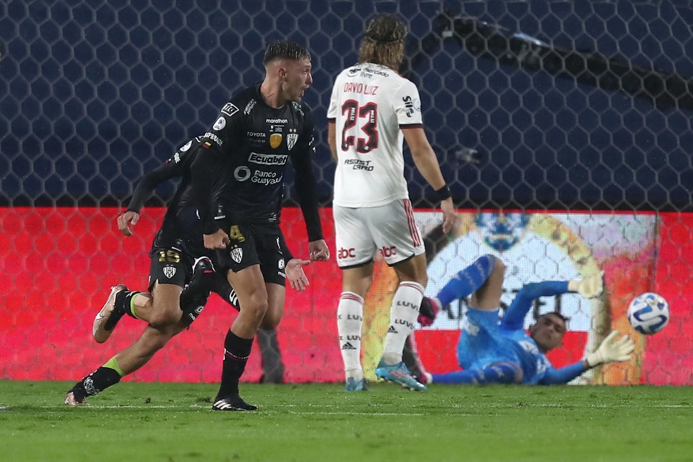 Independiente del Valle x Flamengo Recopa &mdash; Foto: EFE/ Jos&eacute; J&aacute;come