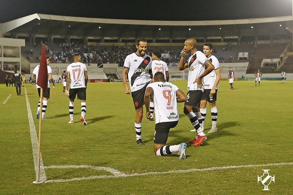 Time do Vasco na rodada anterior da Copa do Brasil (Foto: Divulgação)