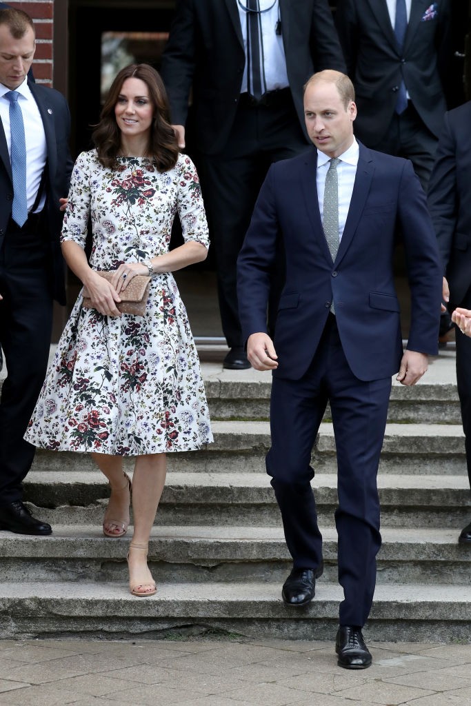 Kate Middleton veste Erdem (Foto: Getty Images)