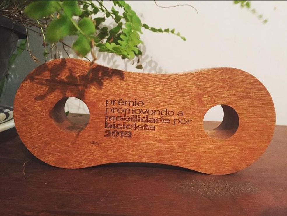 Fortheblacks ganhou premio Promovendo a Mobilidade por Bicicleta em 2019 — Foto: Lívia Suarez