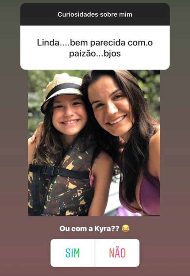 Sofia Salvador e Kyra Gracie (Foto: Reprodução/Instagram)