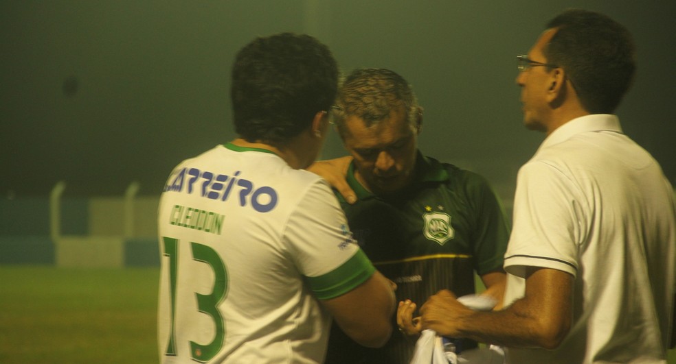 Marcos Nascimento promete time ofensivo no jogo derradeiro (Foto: H�villa Wanderley / GloboEsporte.com)