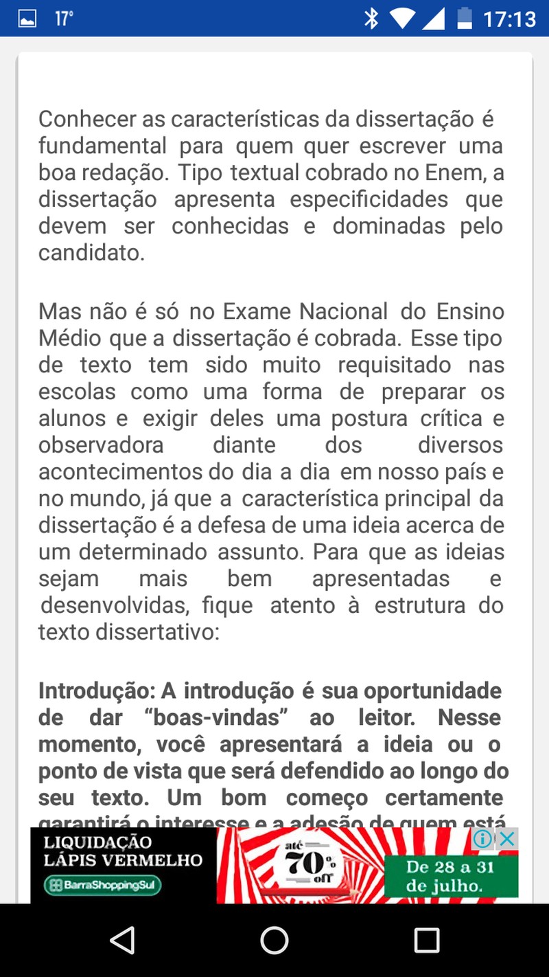 Redação Nota 1000 – ENEM 2017 | Software | TechTudo