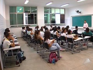 Aulas continuam no IFBA, em Salvador. (Foto: Imagens/Tv Bahia)