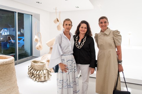 Lissa Carmona, Cristiana Mascarenhas e Marina Linhares