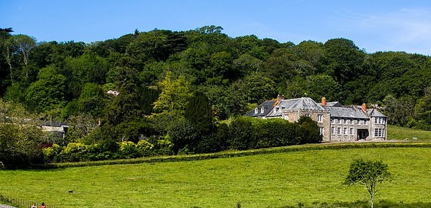 Penrose Manor, em Cornwall, sul da Inglaterra (Foto: Reprodução)