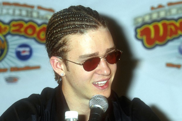 Singer Justin Timberlake, lead singer for N'Sync, attends the Wango Tango Concert on May 13, 2000, in Los Angeles, California. (Photo by Brenda Chase/Getty Images)  (Foto: Getty Images)