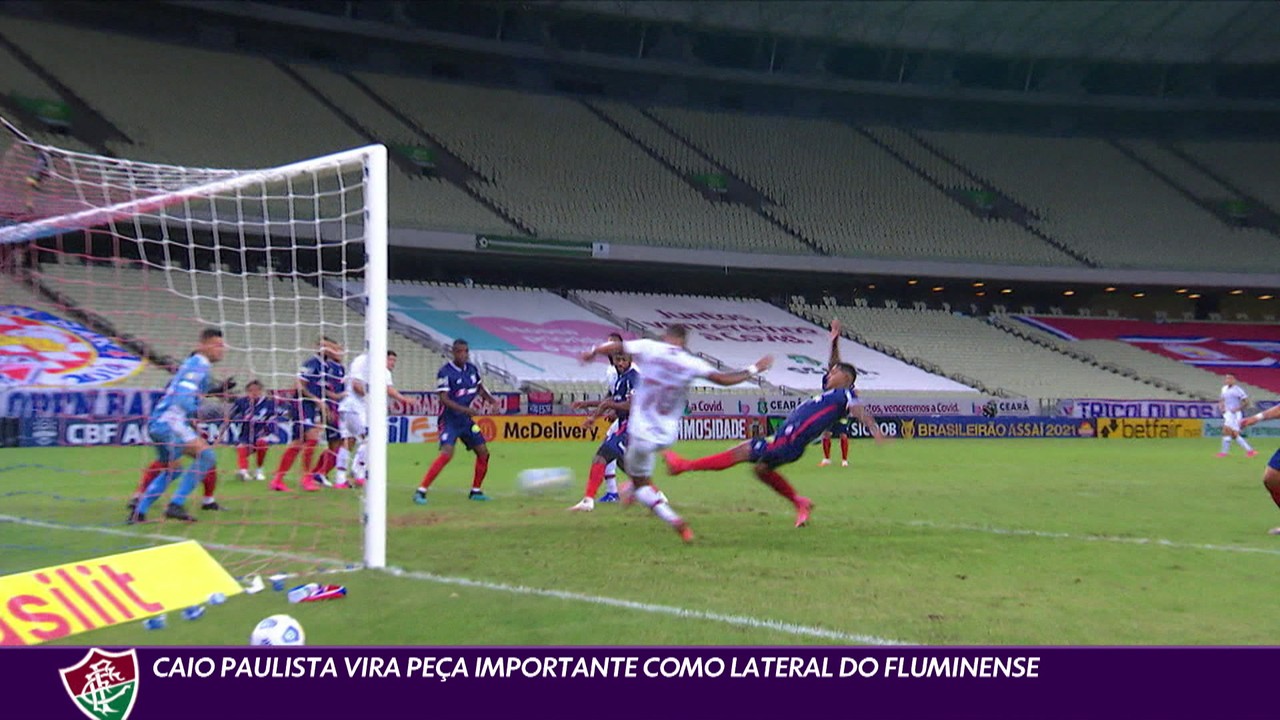 Caio Paulista vira peça importante coo lateral do Fluminense
