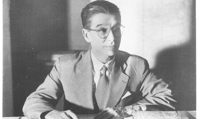 Anísio Teixeira nos anos 50, quando já era diretor da Capes