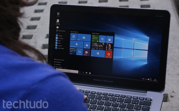 Windows 10 (Foto: Luana Marfim/TechTudo)