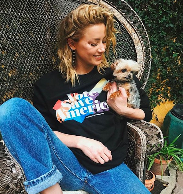 A atriz Amber Heard (Foto: Instagram)