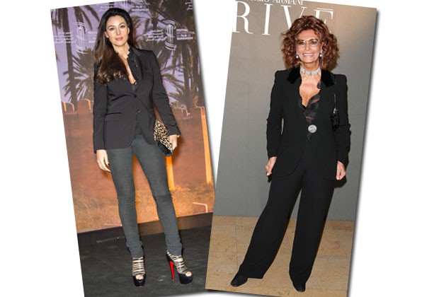 Monica Bellucci e Sophia Loren são ótimas inspirações! (Foto: Getty Images)