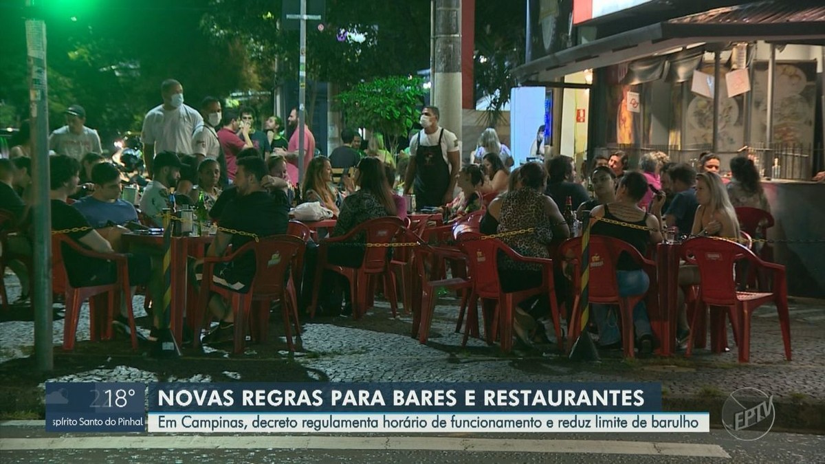 Campinas Simplifica Regras Para Bares E Restaurantes Funcionarem Em Horário Estendido Até 1h 5751