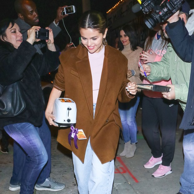 LOS ANGELES, CA - JANUARY 12: Selena Gomez is seen on January 12, 2020 in Los Angeles, California.  (Photo by TM/Bauer-Griffin/GC Images) (Foto: GC Images)
