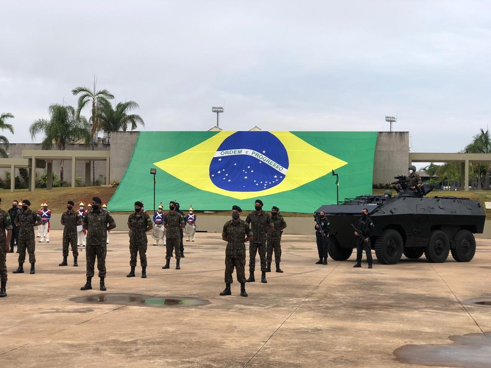 A Penitenciária Federal de Brasília recebeu os veículos nesta segunda-feira (19) — Foto: Depen/Divulgação