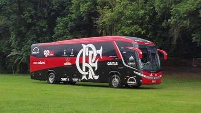 Ônibus Flamengo Mangaratiba (Foto: Gustavo Rotstein)