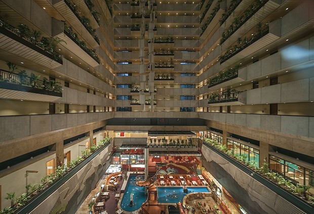 Construído com preceitos da hotelaria moderna, o Maksoud Plaza já recebeu diversos hóspedes ilustres (Foto: Divulgação)