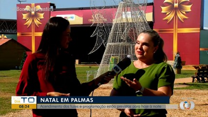 Acendimento das luzes e programação de natal em Palmas começam nesta terça (28)