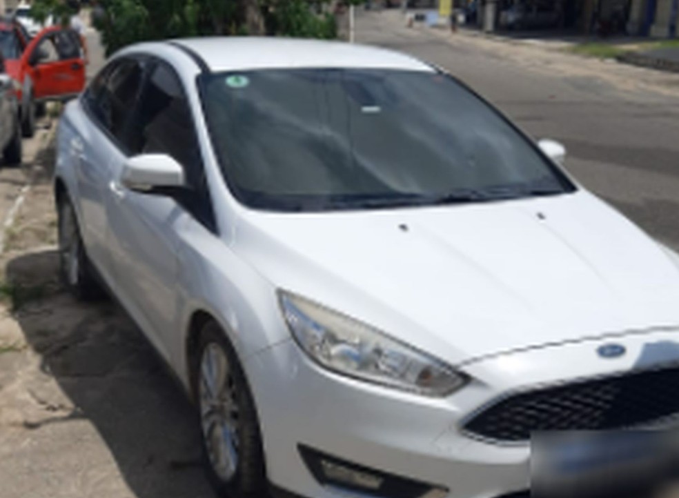 Carro de motorista de aplicativo que está desaparecido  — Foto: Anderson Barbosa/TV Sergipe/Arquivo
