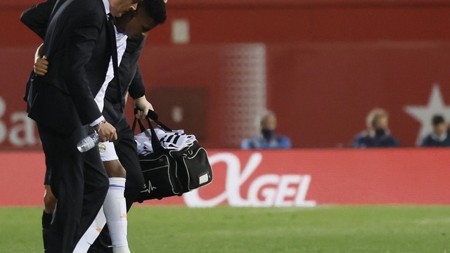 Rodrygo deixa Mallorca x Real Madrid carregado e sem colocar o pé direito no chão