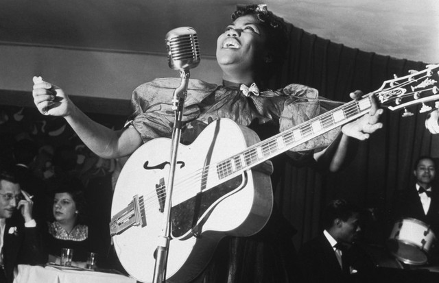 Sister Rosetta Tharpe, a mulher que inventou o rock n roll (Foto: Getty Images)
