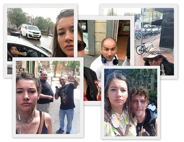Holandesa tira selfies com homens que a assediam na rua (Foto: Reprodução Instagram)