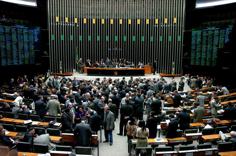 O Plenário do Congresso (Foto: Wikimedia Commons)