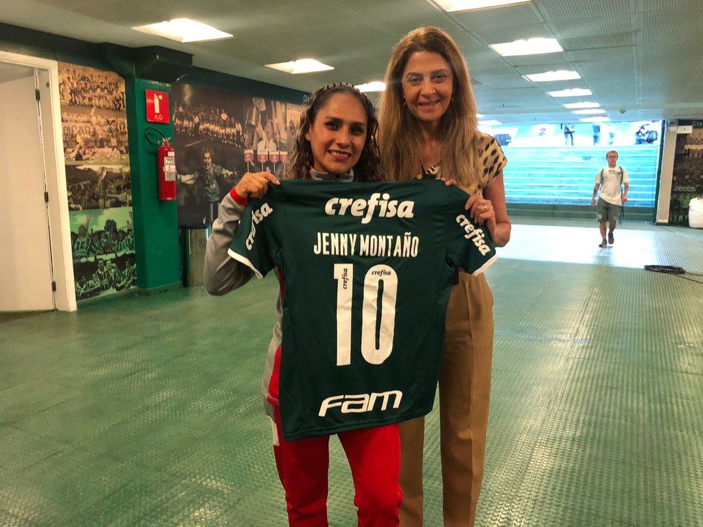 O encontro das Presidentes de Palmeiras e Independiente Petrolero