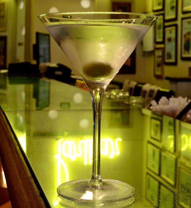 Dry Martini do Kascão no Paribar (Foto: Divulgação)