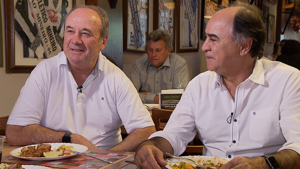 Amigos de longa data, Levir Culpi e Marcelo Oliveira falam sobre os problemas de futebol (Foto: Reprodução/RPC)