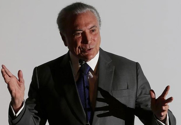Presidente Michel Temer discursa em evento em Brasília  (Foto: Adriano Machado/Reuters)