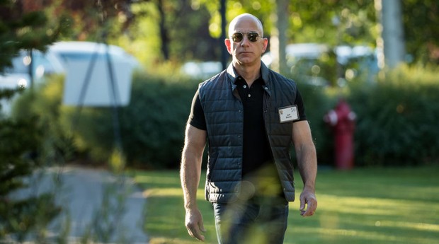 Jeff Bezos, da Amazon (Foto: Drew Angerer/Getty Images)