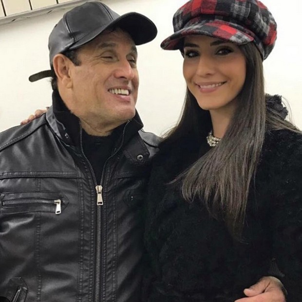 Sérgio Mallandro e a namorada, Fernanda Vianna (Foto: Reprodução / Instagram)