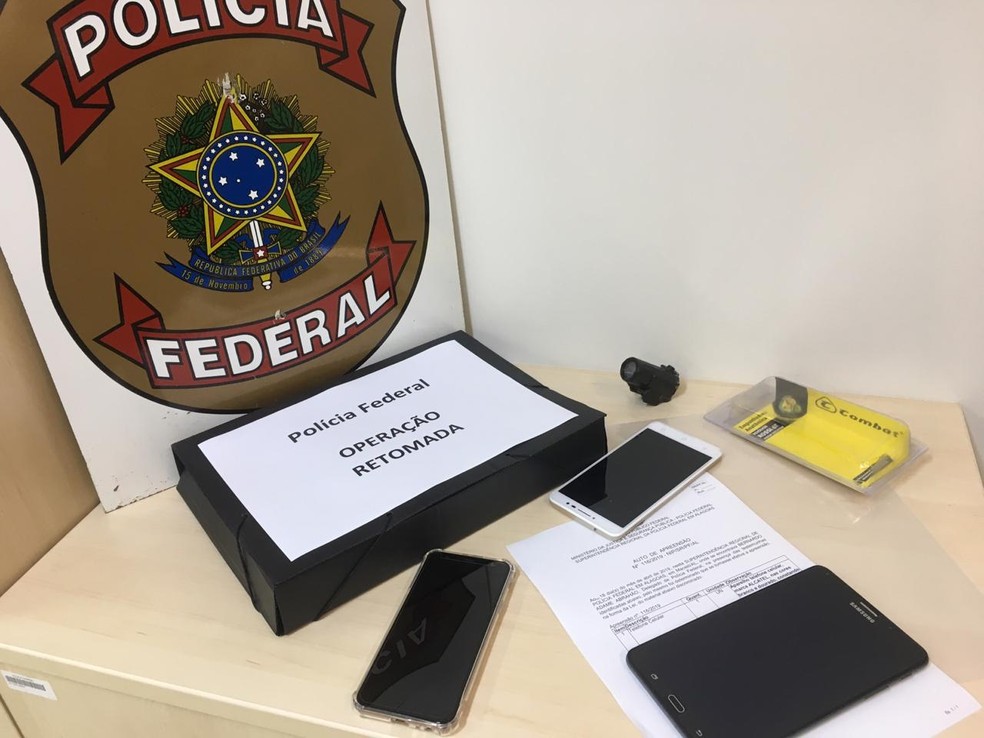 Operação cumpre mandados de busca e apreensão em São Sebastião, AL — Foto: PF/Divulgação