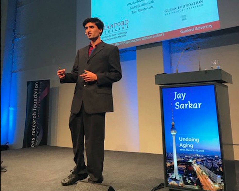 Jay Sarkar, cofundador da startup Turn.bio, detentora de tecnologia que reprograma as células para que rejuvenesçam  — Foto: Divulgação