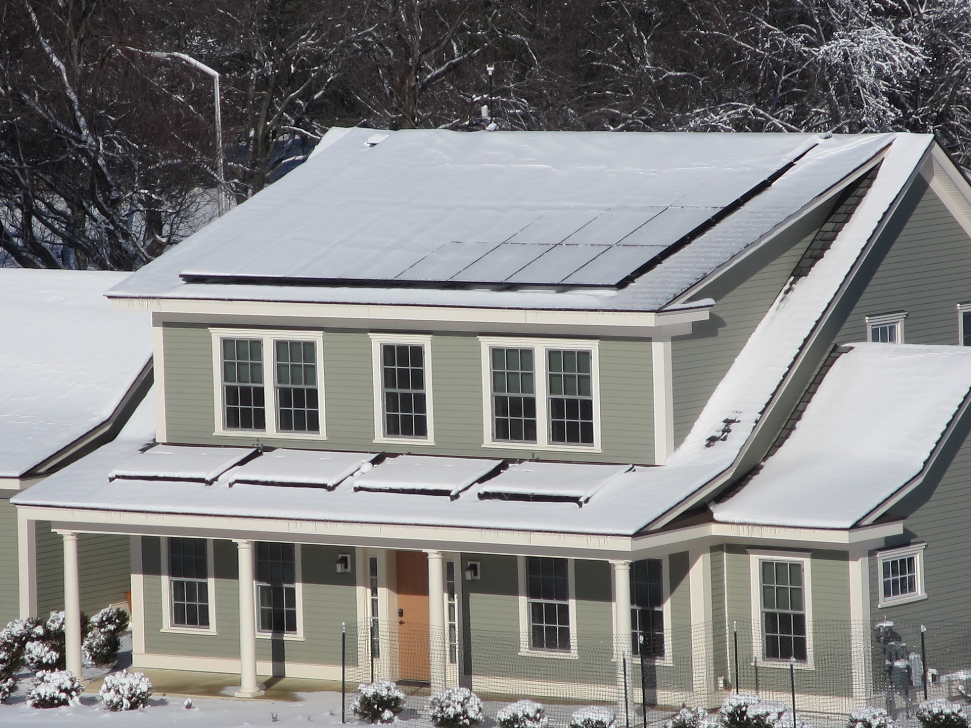 Mesmo enfrentando clima adverso ao longo do ano, a casa provou sua eficiência (Foto: Divulgação/NIST)