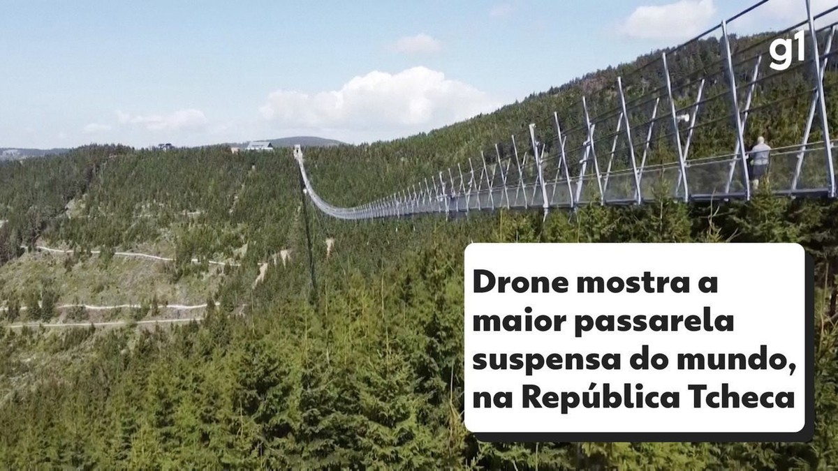 The Czech Republic opens the world’s longest suspended walkway |  Travel and Tourism