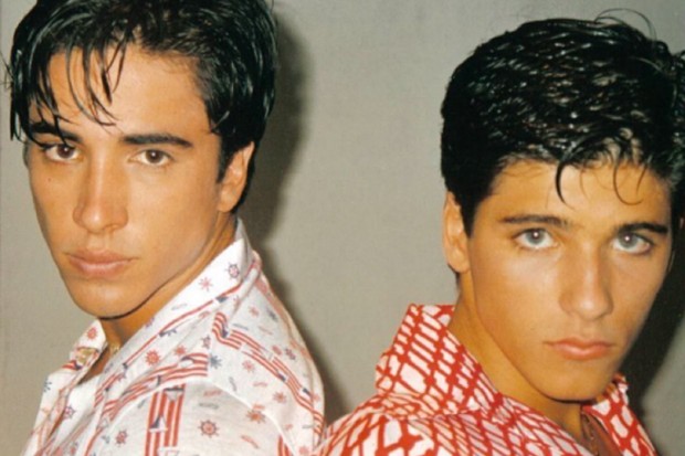 André Cursino e Bruno Gagliasso, como Álvaro e Rodrigo, em Chiquititas (SBT, 2000) (Foto: Reprodução/Instagram)