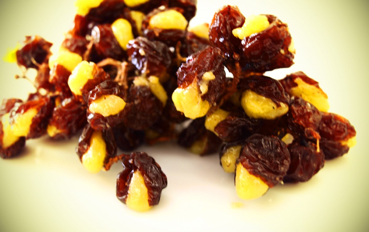 Uvas passas recheadas Receitas Receitas