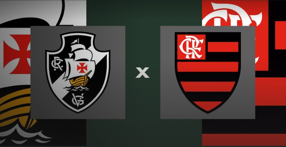 Vasco e Flamengo se enfrentam pelo Brasileirão, com transmissão no Premiere no Globoplay — Foto: Reprodução/Globoplay