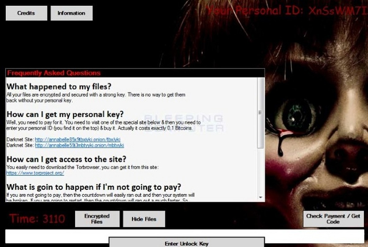 Vírus Annabelle desabilita proteções do Windows e sequestra arquivos ...