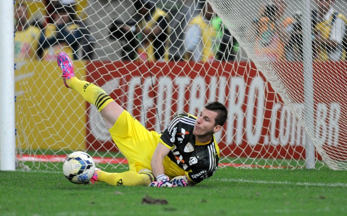Paulo Victor Flamengo x Coritiba (Foto: André Durão / Globoesporte.com) Paulo Victor Flamengo x Coritiba (Foto: André Durão / Globoesporte.com)