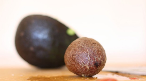 A semente do abacate é o principal componente dos talheres. (Foto: Divulgação)