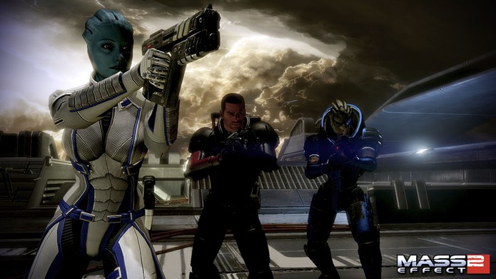 Liara retorna em Mass Effect 2: The Lair of the Shadow Broker (Foto: Divulgação/EA)