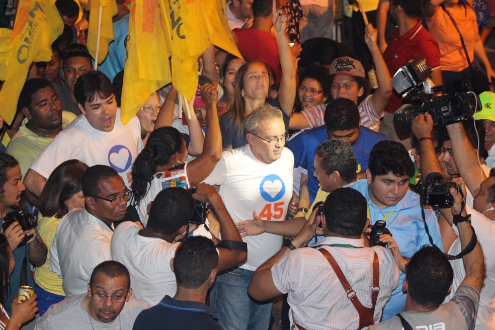 Firmino Filho é eleito prefeito de Teresina em 2016 — Foto: Samantha Rodrigues/ G1 Piauí