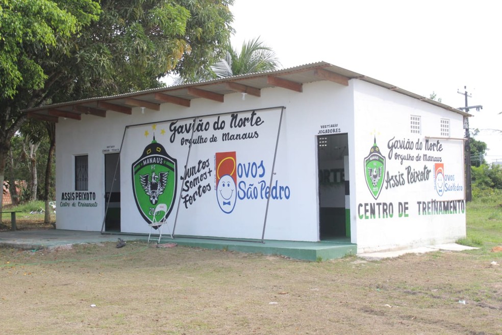 Dependências do CT do Manaus FC para a Série C — Foto: Rômulo Almeida