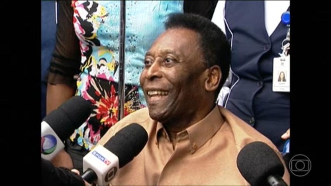Pelé estava internado desde novembro